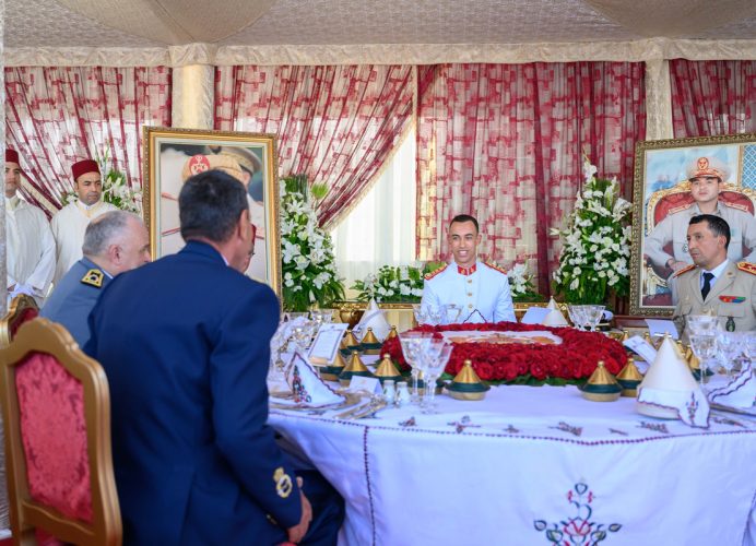 SM le Roi reçoit les vœux de la famille des Forces Armées Royales