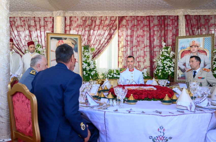 SM le Roi reçoit les vœux de la famille des Forces Armées Royales