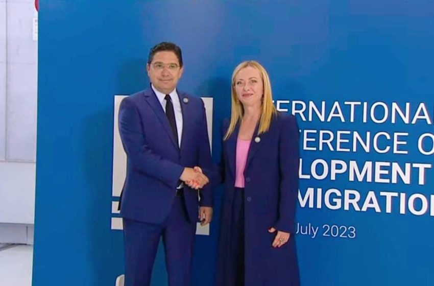  Le Maroc participe à Rome à une conférence internationale sur le développement et la migration