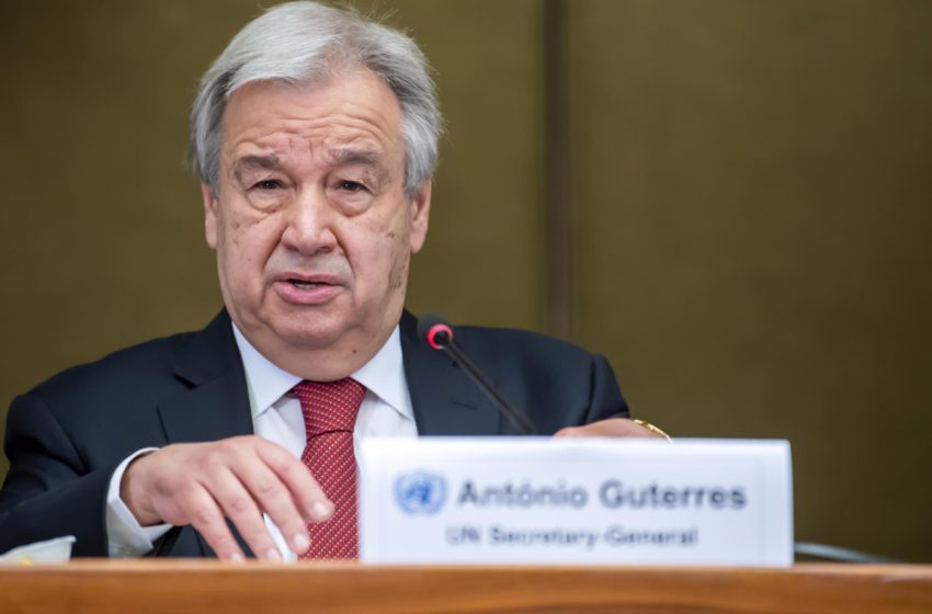 ONU: Guterres souligne l’apport des jeunes pour façonner un monde juste et durable