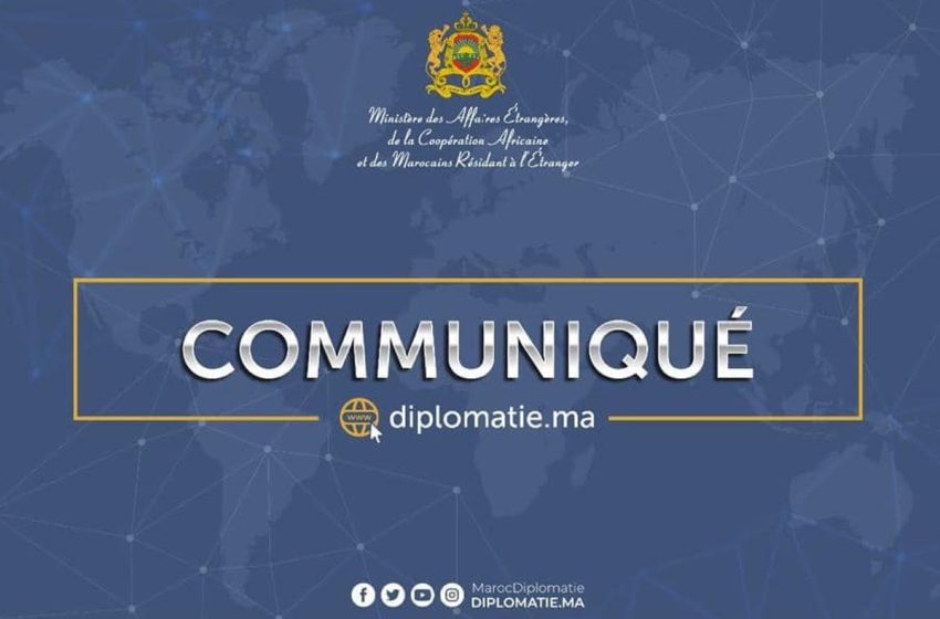  Ministère des AE: Le Royaume du Maroc suit de près l’évolution de la situation en République gabonaise