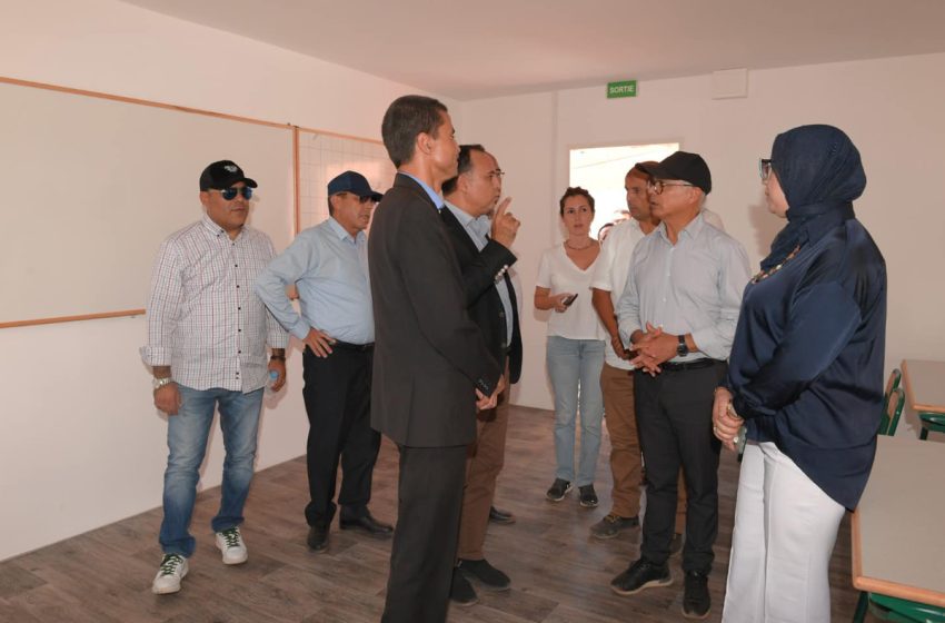  Province de Ouarzazate : M. Benmoussa visite des établissements scolaires impactés par le séisme