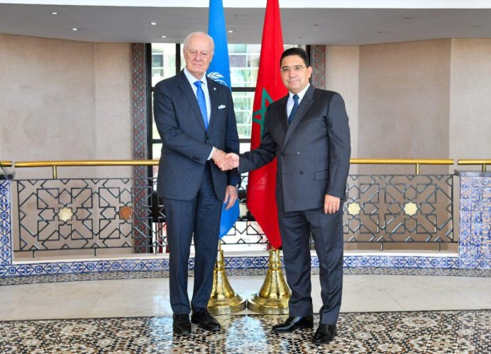 M. Bourita s’entretient avec l’Envoyé personnel du SG de l’ONU pour le Sahara marocain