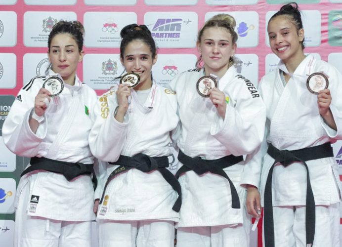 Championnats d’Afrique de Judo seniors: une médaille d’or et deux en argent pour le Maroc en individuel