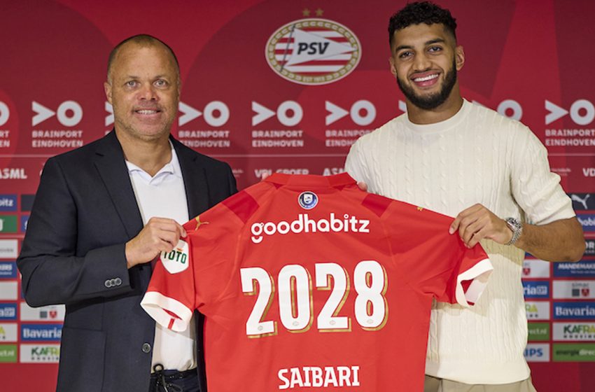 Le PSV prolonge le contrat d’Ismael Saibari jusqu’en 2028