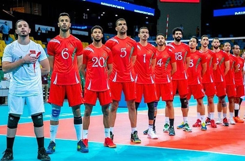  Volleyball-CAN 2023: L’équipe marocaine masculine bat son homologue malienne