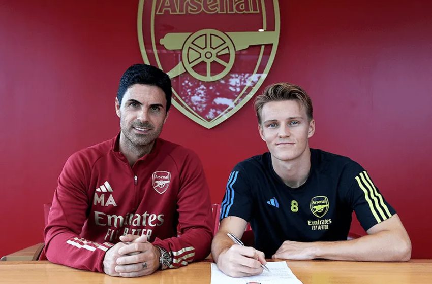 Odegaard prolonge son contrat avec Arsenal