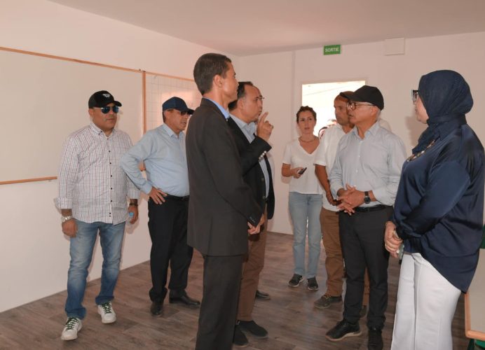 Province de Ouarzazate : M. Benmoussa visite des établissements scolaires impactés par le séisme