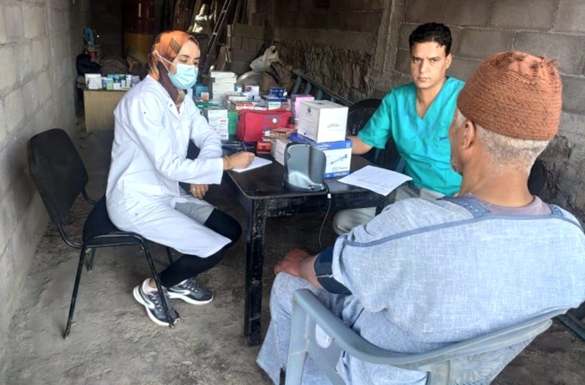  Renforcement de la couverture en soins médicaux des zones d’hébergement des sinistrés dans la province de Taroudant