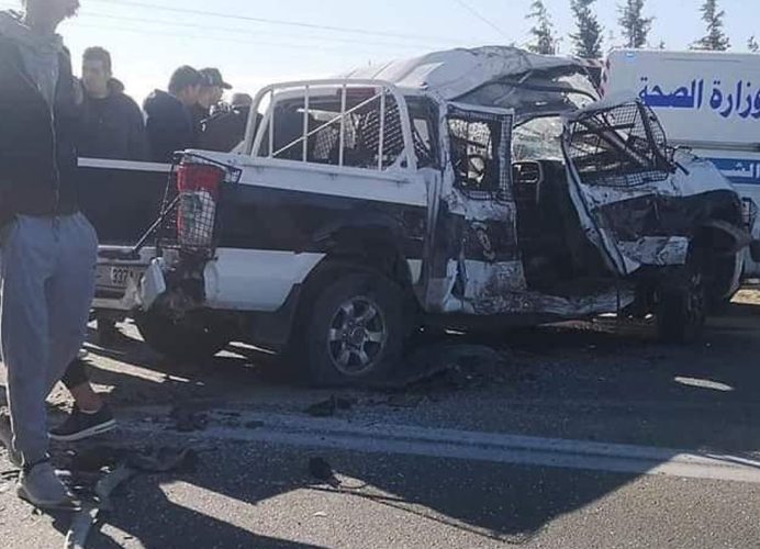 Huit migrants subsahariens tués dans un accident de la route en Tunisie