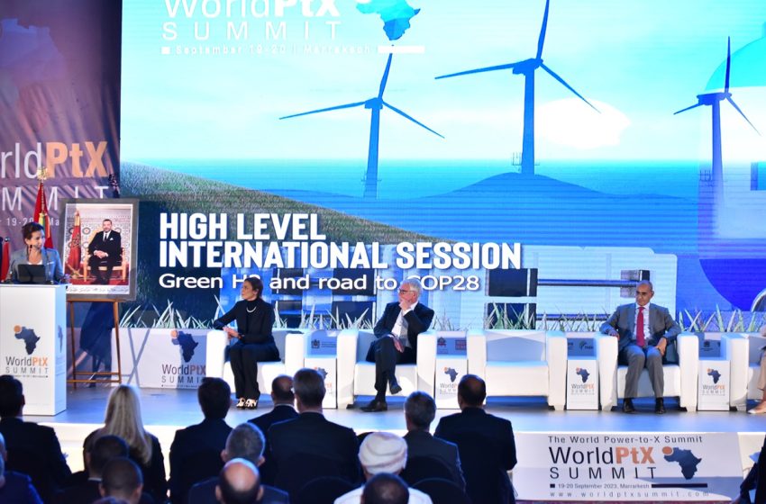  Ouverture à Marrakech de la 3è édition du World Power-to-X Summit sur l’hydrogène vert