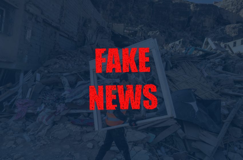  Séisme: SOS Fake news