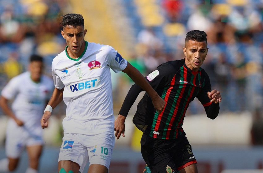  Botola Pro : Raja Casablanca et l’AS FAR se sont neutralisés 2 buts partout