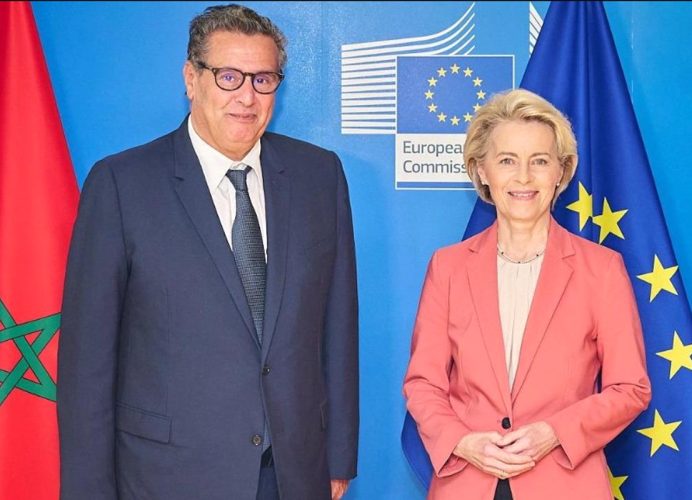 M. Akhannouch s’entretient à Bruxelles avec la Présidente de la Commission européenne