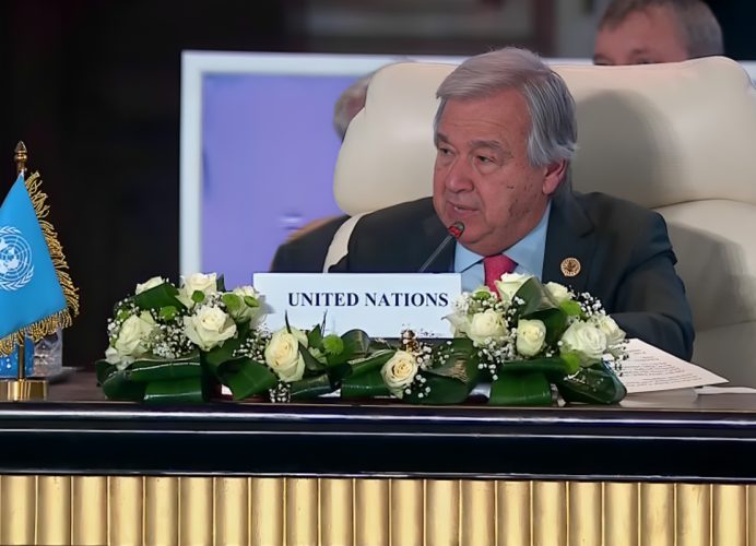 Guterres: La solution à deux États, seul fondement réaliste de la paix au Moyen-Orient