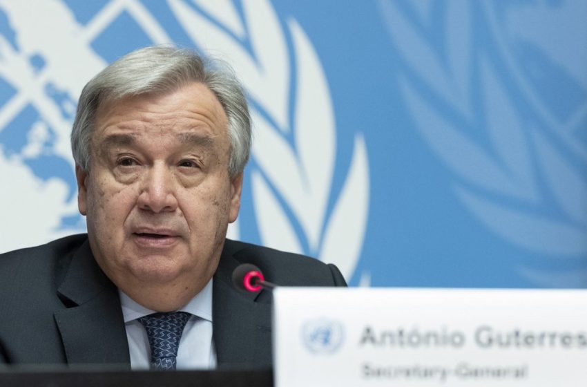 ONU: Guterres plaide pour un nouvel ordre mondial à la mesure des défis actuels