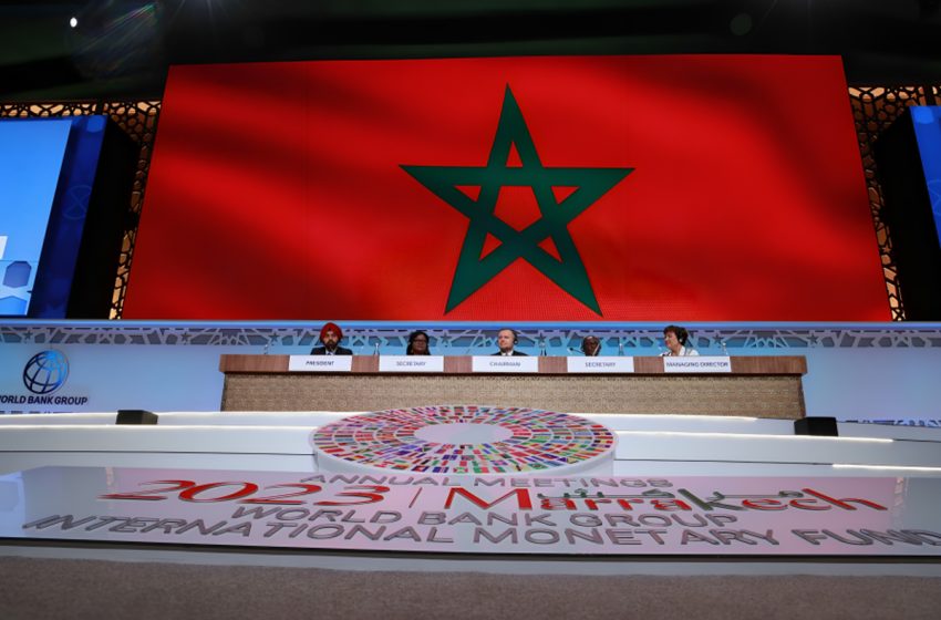 Ouverture à Marrakech de la Séance plénière des Assemblées annuelles BM/FMI