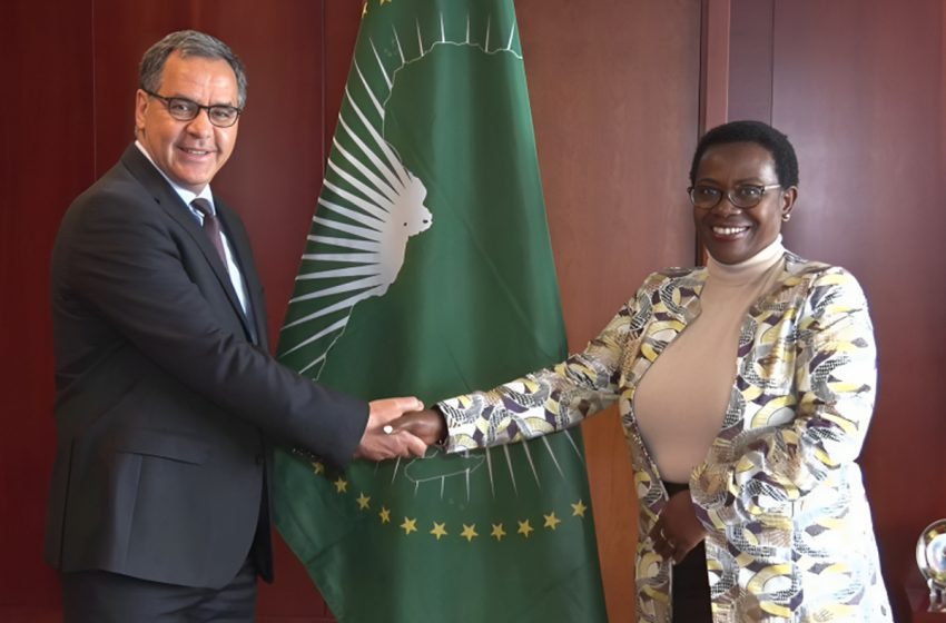  Addis-Abeba: Entretien entre l’Ambassadeur Représentant Permanent du Maroc auprès de l’UA et la vice-présidente de la Commission de l’UA