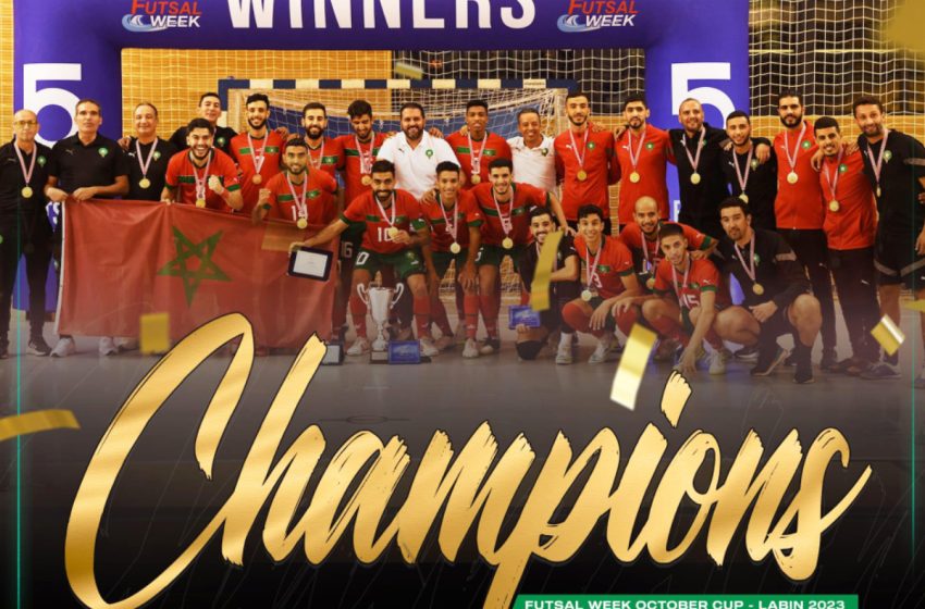 L’équipe nationale de futsal remporte haut la main le Tournoi