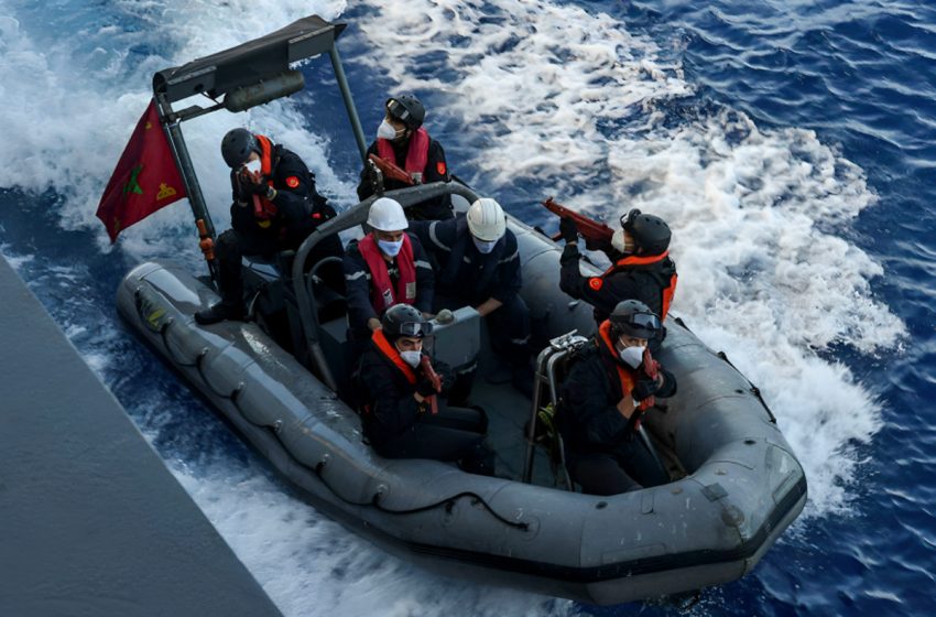  Laâyoune: la Marine Royale porte assistance à 131 Subsahariens candidats à la migration irrégulière