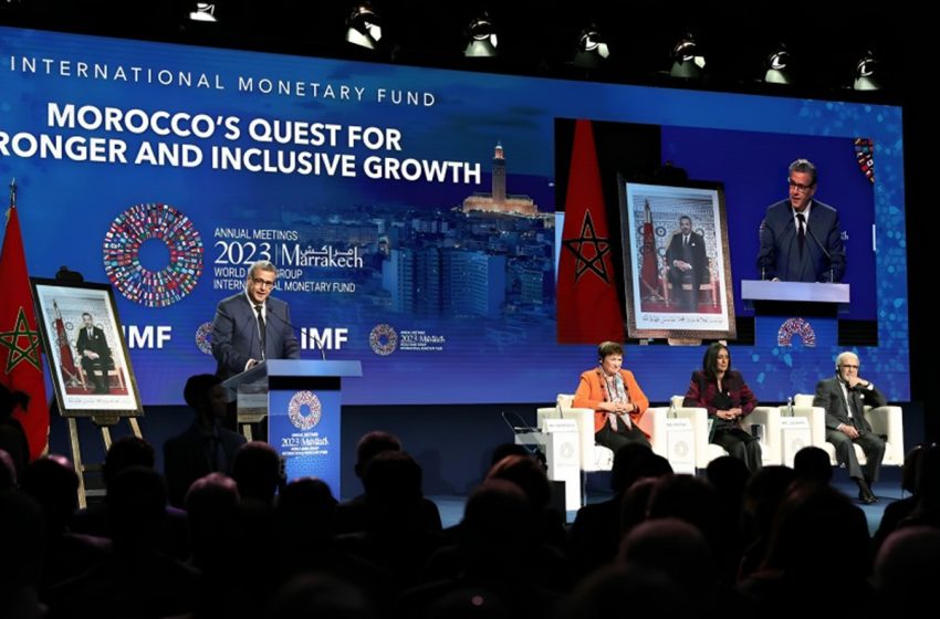  Le Maroc, la BM et le FMI proclament quatre principes pour une action collaborative mondiale renforcée