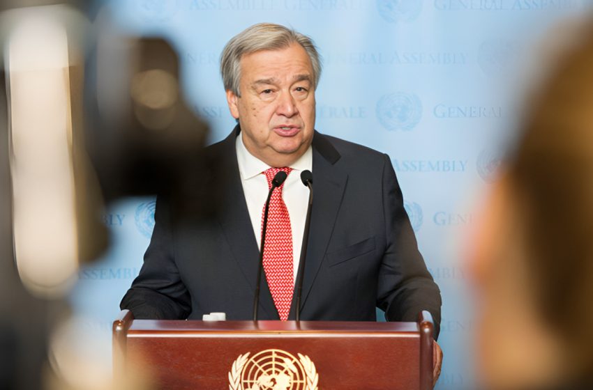  Le Secrétaire général de l’ONU met en relief l’attachement du Maroc au cessez-le-feu