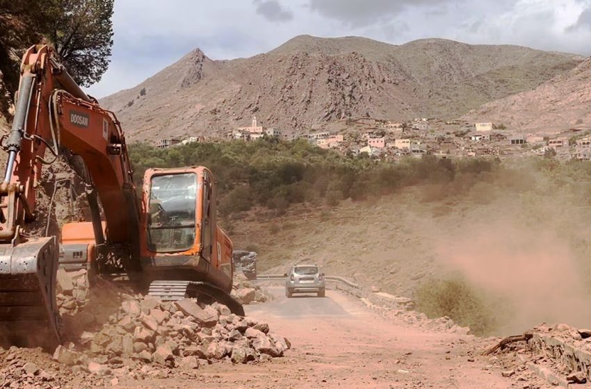 Précipitations à Al Haouz et Chichaoua : Mobilisation de taille pour maintenir les circuits et axes routiers ouverts à la circulation