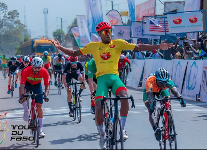 34è Tour du Faso: le Burkinabè Paul Daumont remporte la 5è étape, Achraf Ed-Doghmy classé 3ème