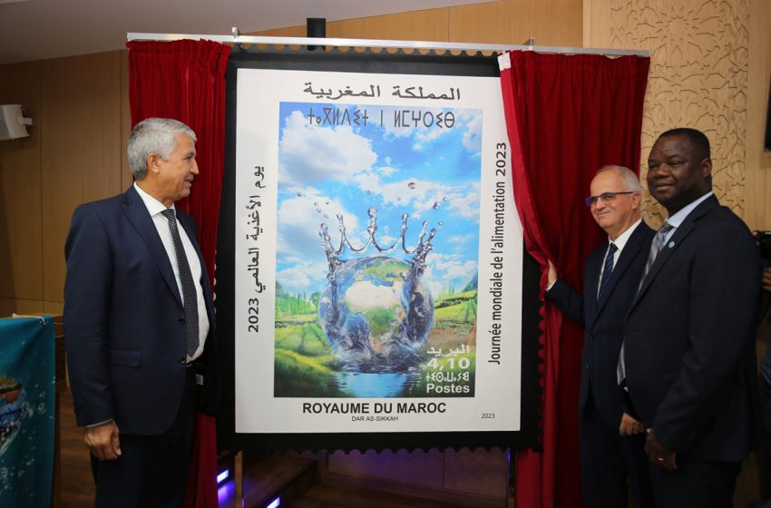  Barid Al-Maghrib émet un timbre-poste à l’occasion de la Journée mondiale de l’Alimentation