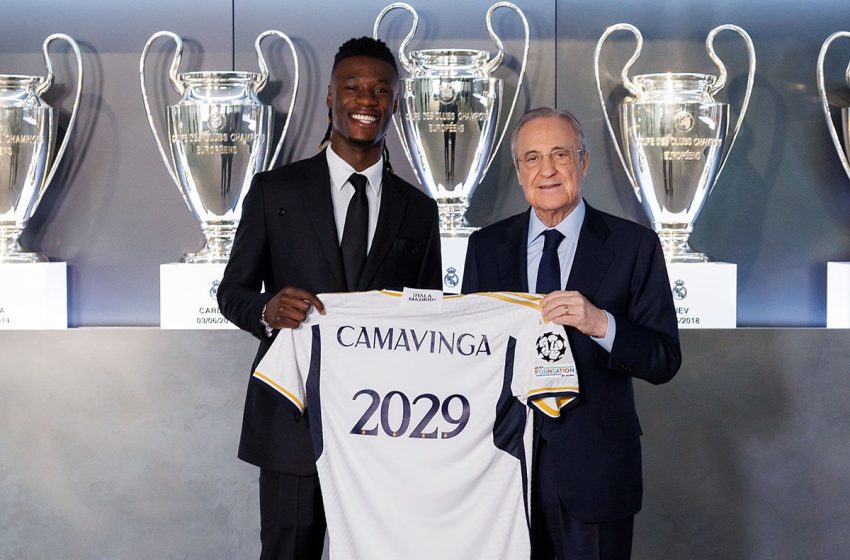 Camavinga prolonge au Real Madrid jusqu’en 2029