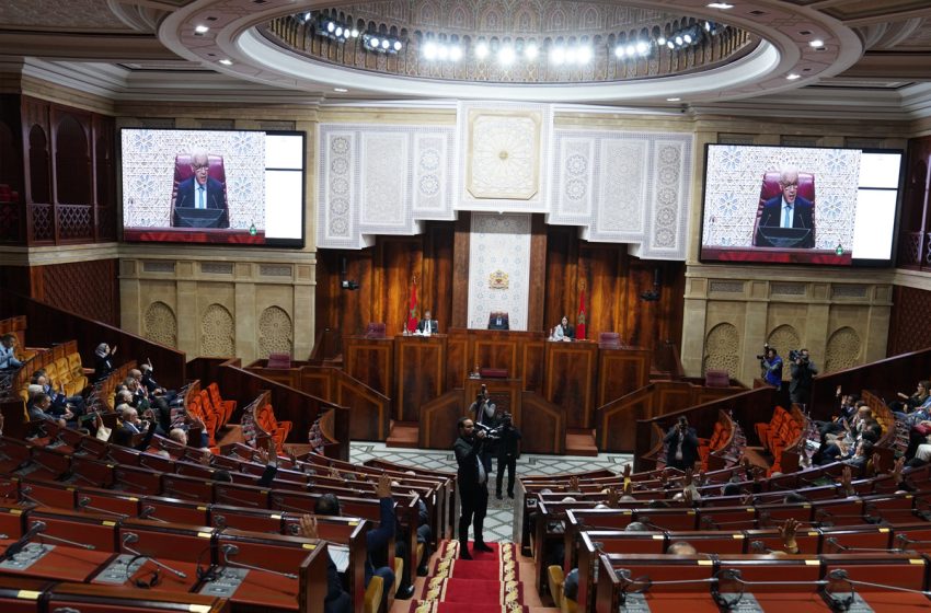  Chambre des représentants: Adoption du projet de loi portant octroi du statut de Pupilles de la Nation aux enfants victimes du séisme d’Al Haouz