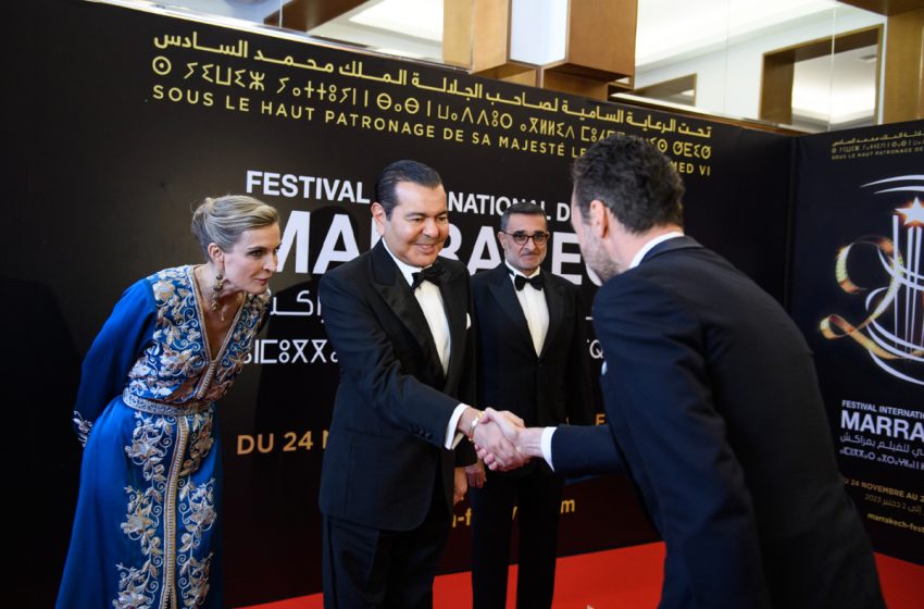  SAR le Prince Moulay Rachid préside un dîner offert par SM le Roi à l’occasion de l’ouverture officielle de la 20è édition du Festival International du Film de Marrakech