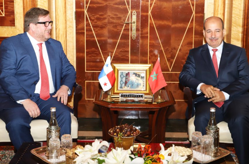 M. Mayara s’entretient avec l’ambassadeur du Panama au Maroc