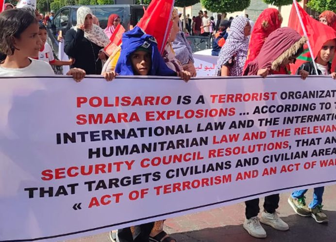 Une grande marche à Laâyoune pour dénoncer l’attaque terroriste abjecte contre les civils à Es-Semara