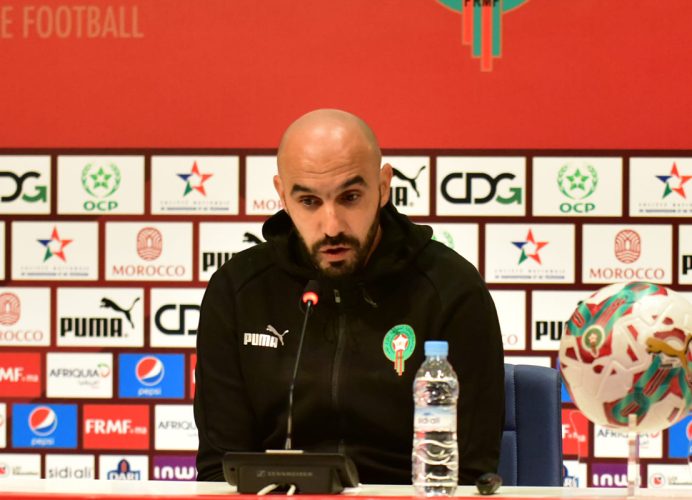 Walid Regragui: On a fait l’essentiel en remportant les 3 points, surtout à l’extérieur