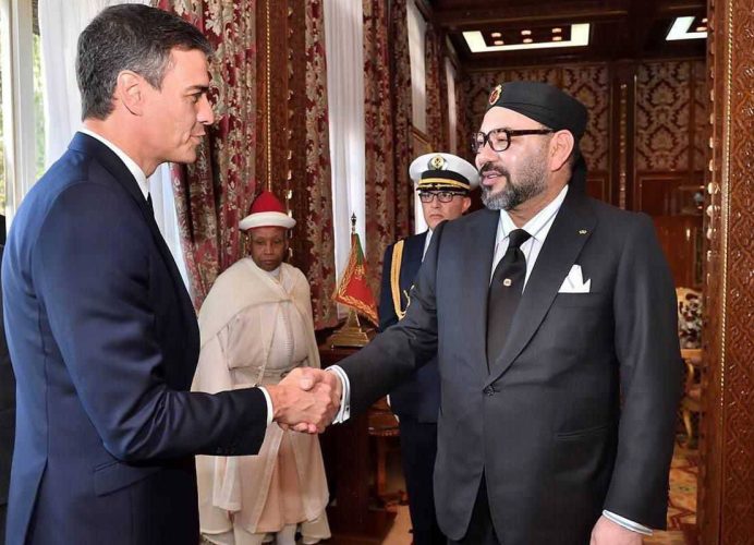 SM le Roi félicite M. Pedro Sanchez à l’occasion de son investiture Président du gouvernement espagnol