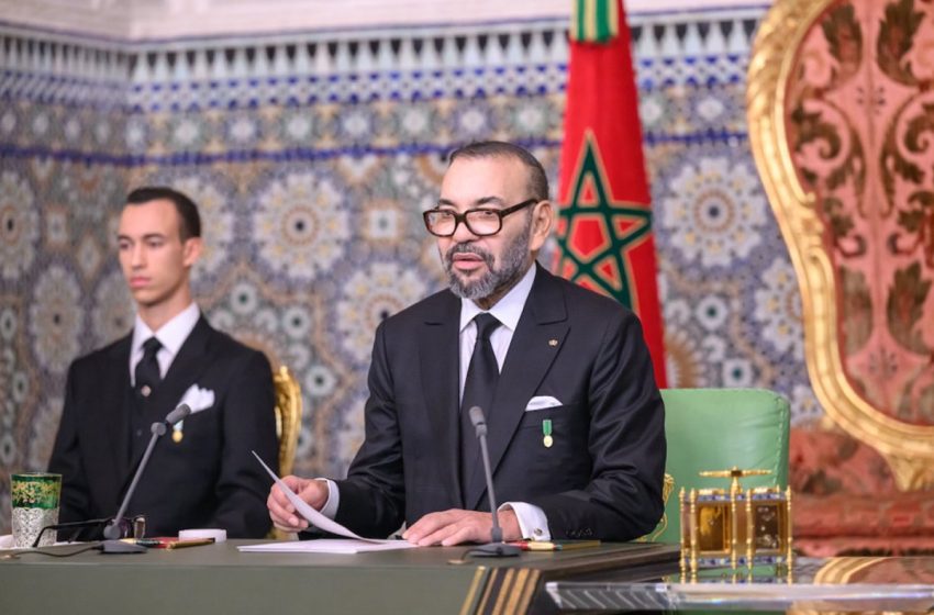  SM le Roi adresse un message aux membres de l’Académie du Royaume du Maroc à l’occasion de l’ouverture de la 1ère session de l’Académie sous sa nouvelle configuration