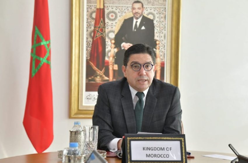  M. Bourita: Le Maroc, sous la conduite éclairée de SM le Roi, continue de soutenir les efforts de l’ONU pour une résolution de la crise institutionnelle en Libye