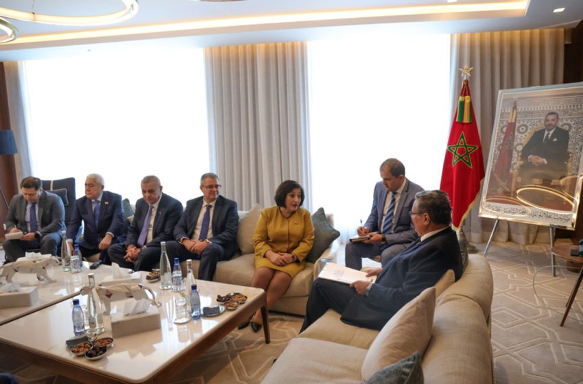  M. Akhannouch reçoit la présidente de l’Assemblée Nationale d’Azerbaïdjan