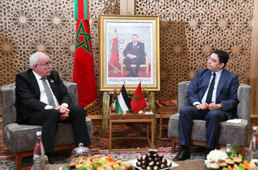 Le ministre palestinien des AE salue le rôle de Sa Majesté le Roi dans la préservation de la présence palestinienne à Al Qods