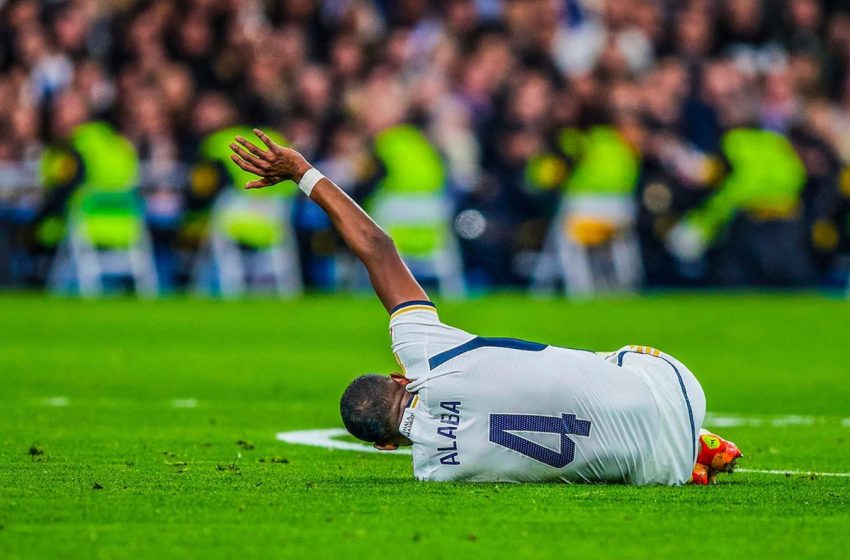  Real Madrid: Fin de saison pour David Alaba, victime d’une rupture du ligament croisé