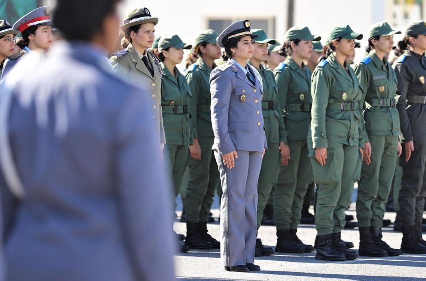 Témara: cérémonie de prestation de serment du 38è contingent des appelées au service militaire au terme de leur formation de base