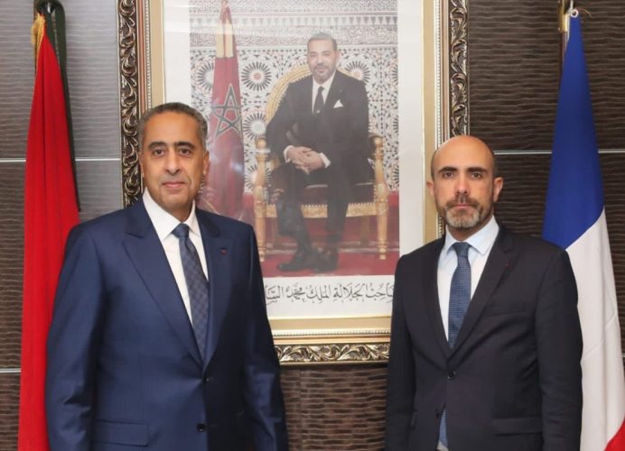 M. Hammouchi tient deux séances de travail avec le Directeur général de la sécurité intérieure en France