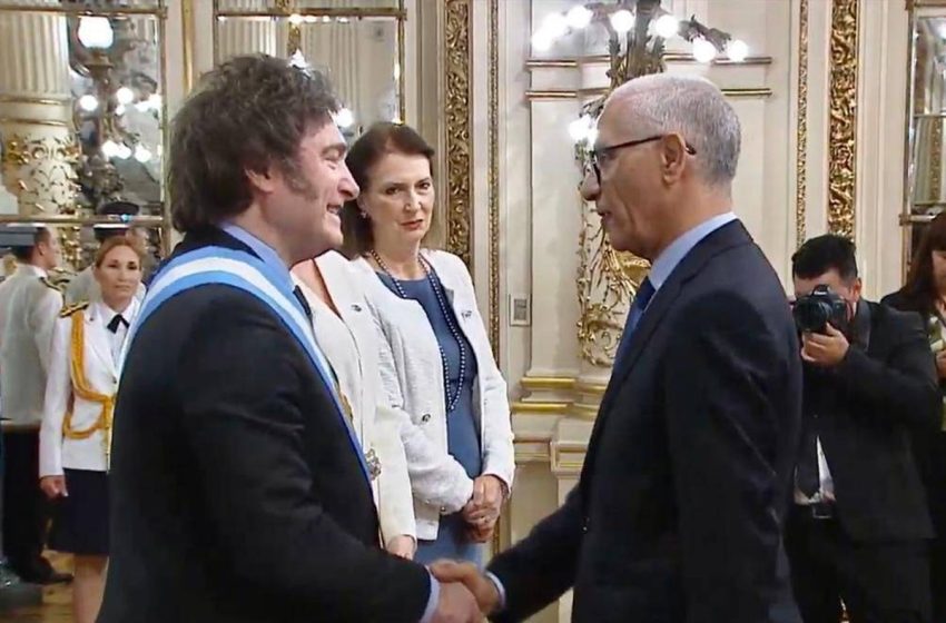  M. Rachid Talbi El Alami représente SM le Roi à la cérémonie d’investiture du nouveau président argentin