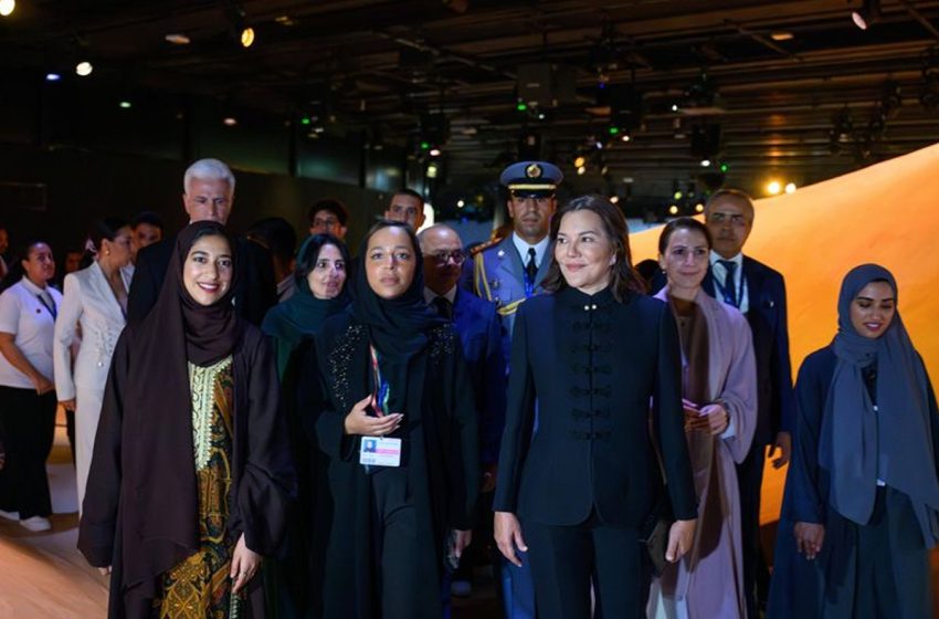 COP28 à Dubaï : SAR la Princesse Lalla Hasnaa visite le pavillon The UAE House of Sustainability et le Pavillon du Maroc