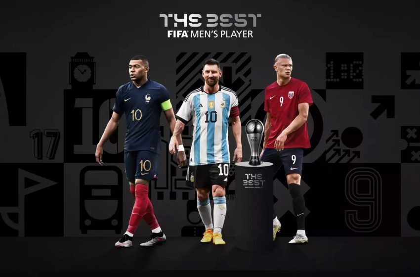  Messi, Haaland et Mbappé finalistes du Trophée The best 2023