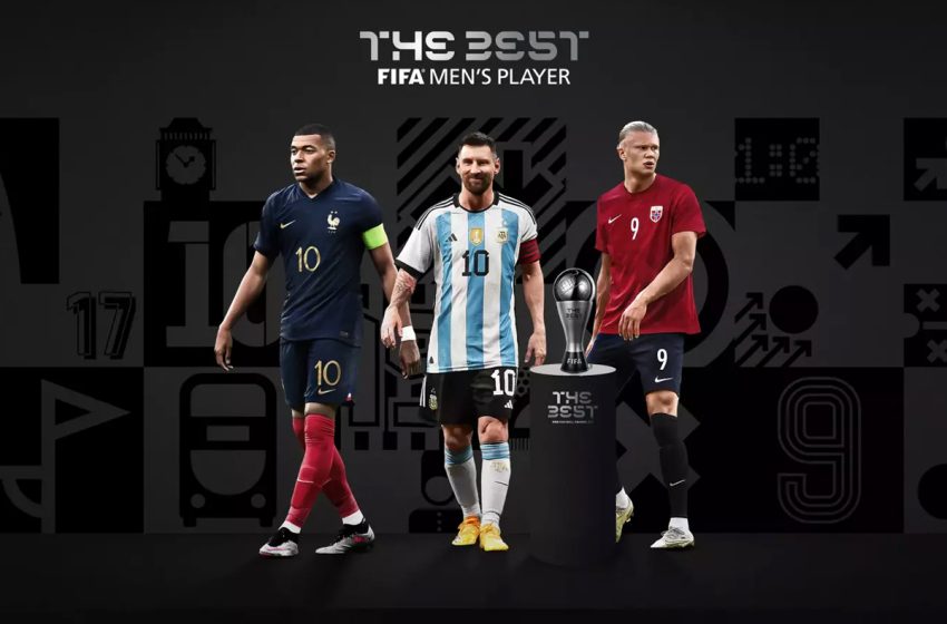 Messi, Haaland et Mbappé finalistes du Trophée The best 2023