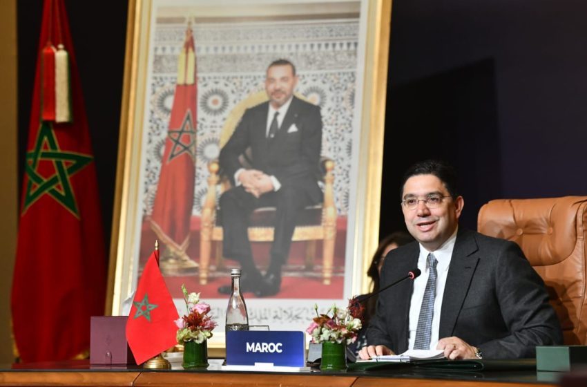  Nasser Bourita: Conformément à la Vision de SM le Roi, le Maroc a toujours défendu la coopération multilatérale dans la lutte contre les ADM