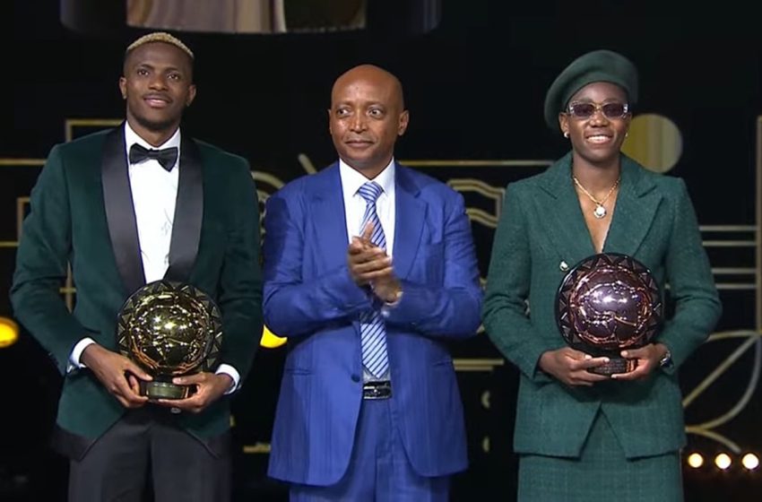 CAF Awards 2023: Le Nigérian Victor Osimhen meilleur joueur africain de l’année 2023