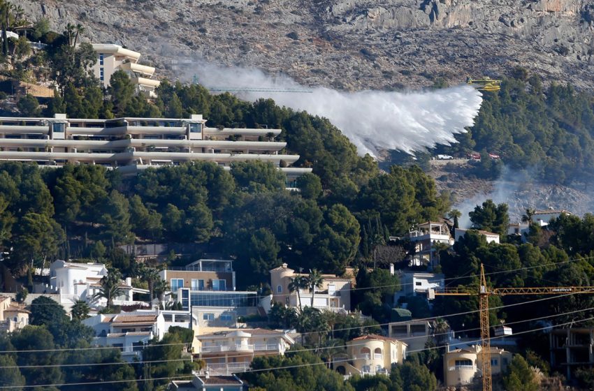 Espagne: Des quartiers entiers évacués à cause d’un incendie de